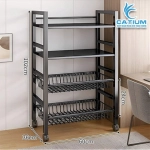 Kệ Để Đồ Nhà Bếp Đa Năng 4 Tầng