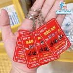 Móc Khóa Mica Theo Yêu Cầu