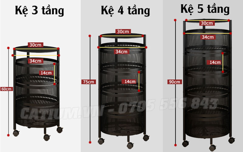 Mua kệ để hàng đa năng uy tín chất lượng tại Catrium.vn