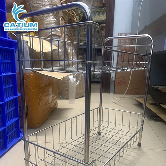 Kệ Gia Vị Inox Cao Cấp Không Hàn Rỉ
