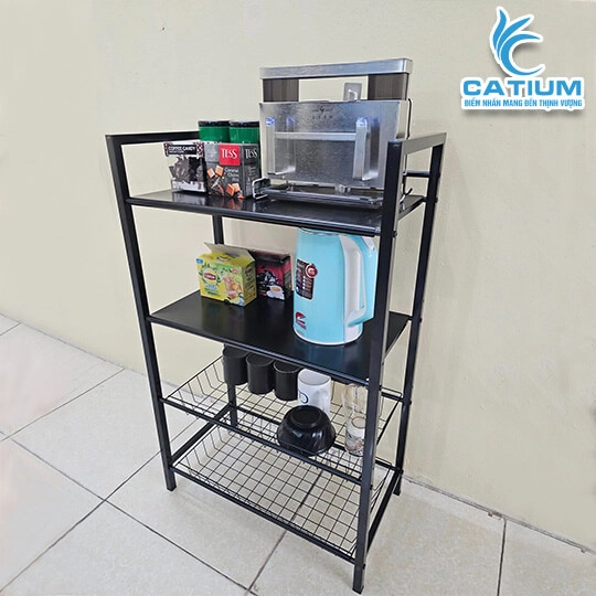 Kệ Để Đồ Nhà Bếp Đa Năng 4 Tầng