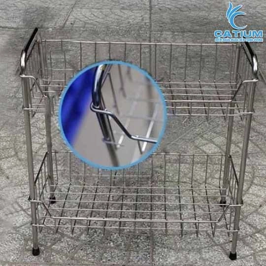 Kệ Gia Vị Inox Cao Cấp Không Hàn Rỉ