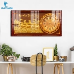 Tranh Đồng Hồ Mạ Vàng Mã Đáo Thành Công