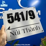 Biển Số Nhà Alu Xước