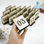 Bảng Gỗ Số Bàn
