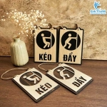 Bảng Hướng Dẫn Đóng Mở Cửa Trang Trí