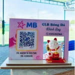 Bảng Mã QR Mica In Màu