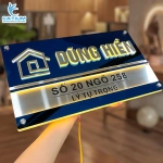 Biển Số Nhà Alu Có Đèn Led