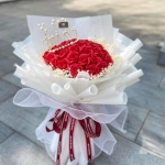 Hoa Sáp Màu Đỏ HS18