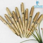 Bút Ký Gỗ Nắp Xoay Khắc Tên Cao Cấp