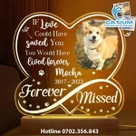 Đèn Led 3D In Hình Thú Cưng