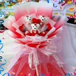 Hoa Sáp Gấu Bông Dễ Thương HS10