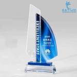 Kỷ Niệm Chương Thủy Tinh Thuyền Buồm
