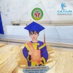 Kỷ Niệm Chương Mica Hình Giọt Nước