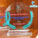 Kỷ Niệm Chương Mica Hình Tròn