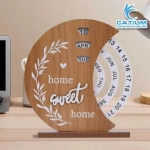 Lịch Gỗ Để Bàn Khắc Chữ