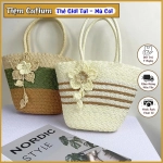 Túi Làn Tam Giác Hoa