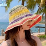 Mũ Cói Cầu Vồng