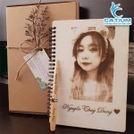 Sổ Gỗ Khắc Hình Chữ Theo Yêu Cầu 