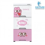 Tủ Nhựa Sơ Sinh 3 Ngăn Sunhouse KS-CA343G3
