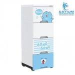 Tủ Nhựa Sơ Sinh 4 Ngăn Sunhouse KS-CA343B4