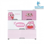 Tủ Nhựa Trẻ Em 4 Ngăn Sunhouse KS-CA688G4