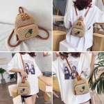 Balo Cói Họa Tiết Quả Thơm