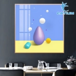 Tranh Trừu Tượng Hình Học 3D