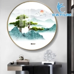 Tranh Treo Tường Hình Tròn Sang Trọng