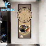 Tranh Đồng Hồ Treo Tường Hiện Đại Họa Tiết Hươu