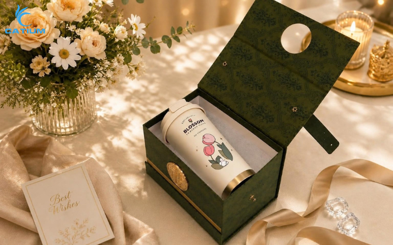 Bình giữ nhiệt cũng là một món quà 20/10 thiết thực cho nhân viên