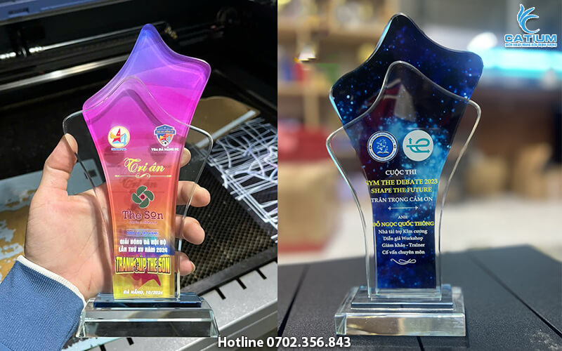 Biểu trưng pha lê trao thưởng