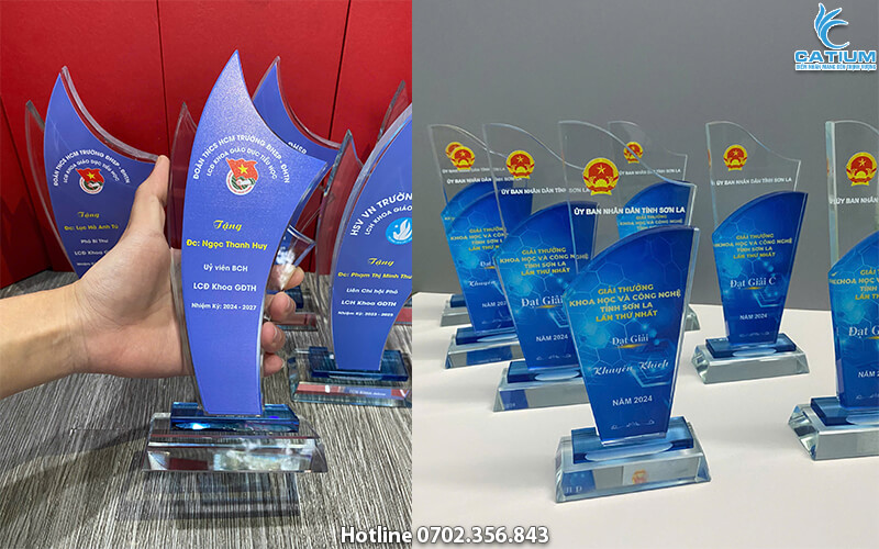 Cúp cho tổ chức tại Lâm Đồng