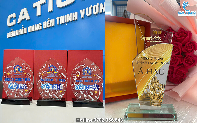 Cúp thiết kế theo yêu cầu Gia Lai