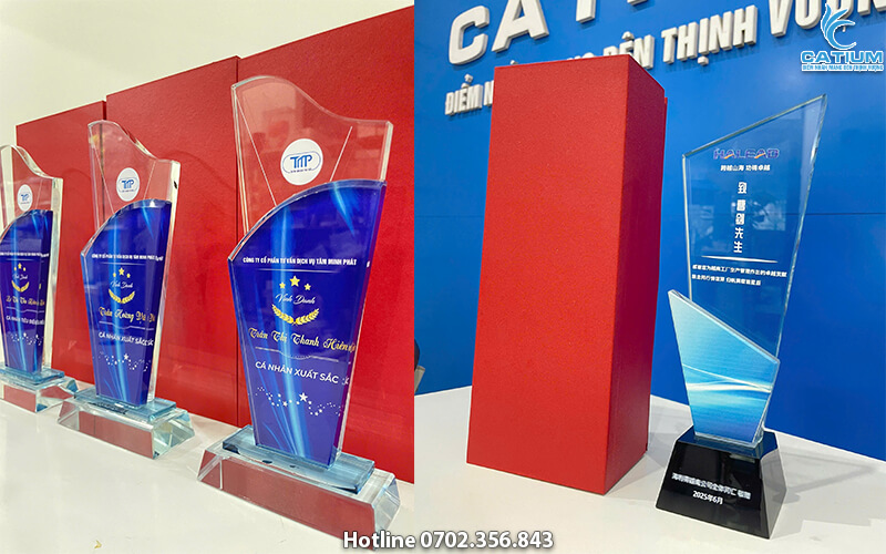 Cúp vinh danh TPHCM