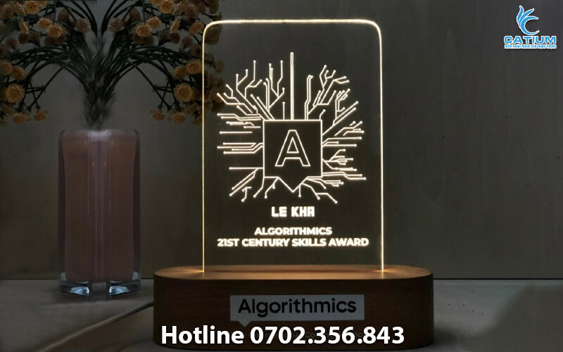 Đèn led vinh danh thành tựu cá nhân xuất sắc