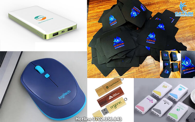 Đồ công nghệ in logo làm quà tặng văn phòng