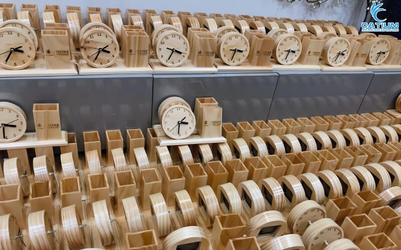 Sản xuất hộp bút gỗ làm quà tặng số lượng lớn tại CATIUM