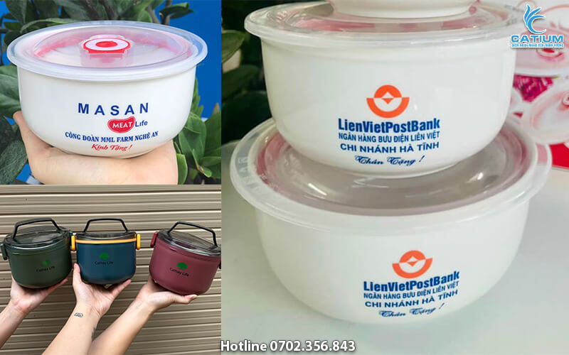 Hộp cơm làm quà tặng văn phòng
