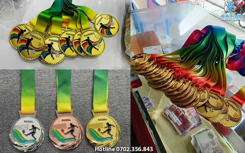 Huy chương bóng đá giá rẻ