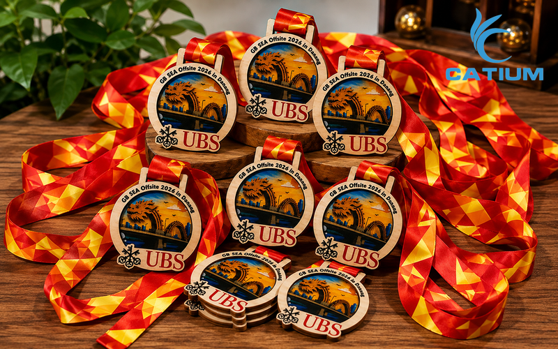 Huy chương gỗ tri ân