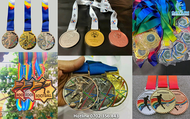 Mẫu huy chương bóng đá
