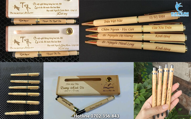 Quà tặng bút khắc tên