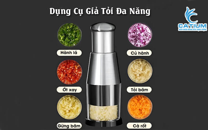 Ứng dụng đa năng nghiền được nhiều loại nguyên liệu phục vụ nhu cầu nấu ăn của bạn