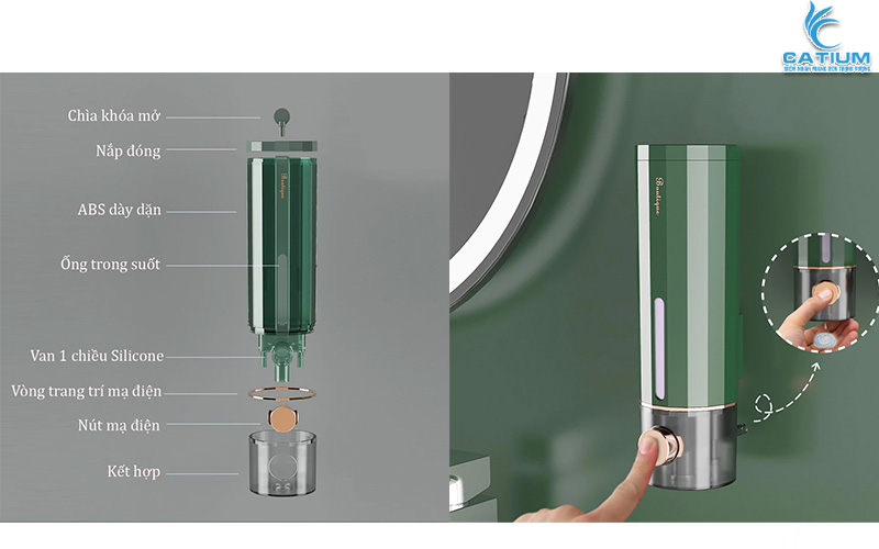 Hộp để dầu gội sữa tắm