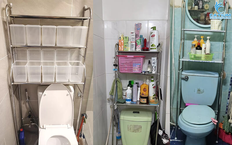 Kệ bồn cầu inox