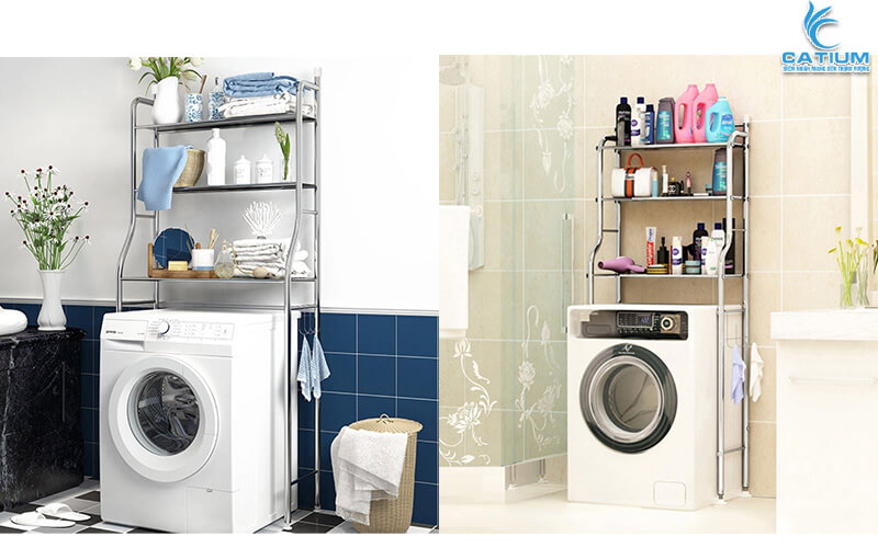 Kệ inox để đồ nhà tắm
