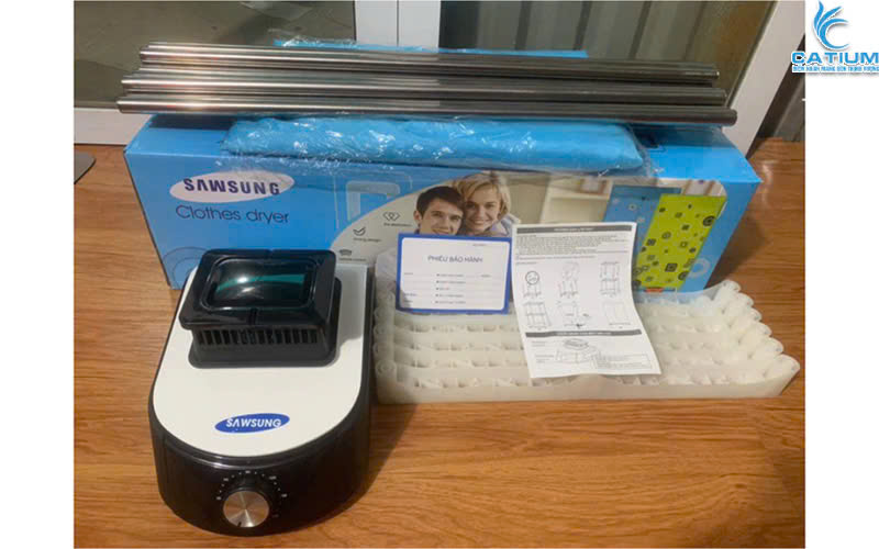 Full bộ tủ sấy quần áo Samsung