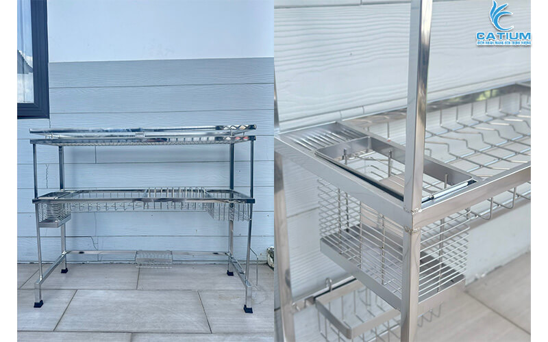 Kệ bếp đa năng inox 304