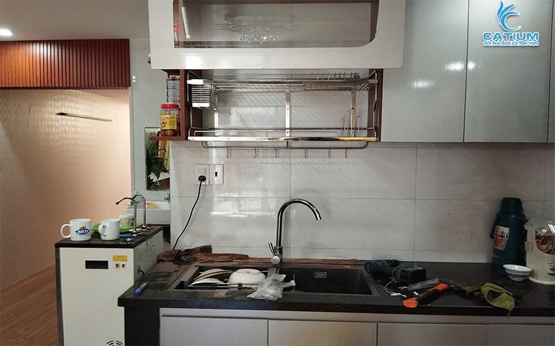 Kệ inox 304 nhà bếp